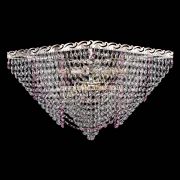 Люстра Квадрат Бриз розовая