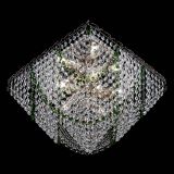 Люстра Квадрат Бриз зеленая в Магнитогорске