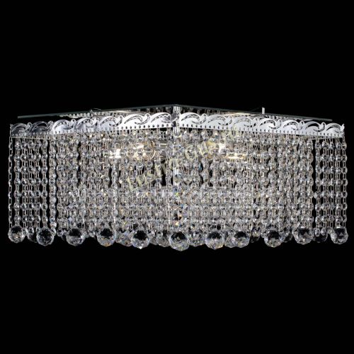 Люстра Квадрат гамма шар 30 мм длинная в Магнитогорске Гусь Хрустальный