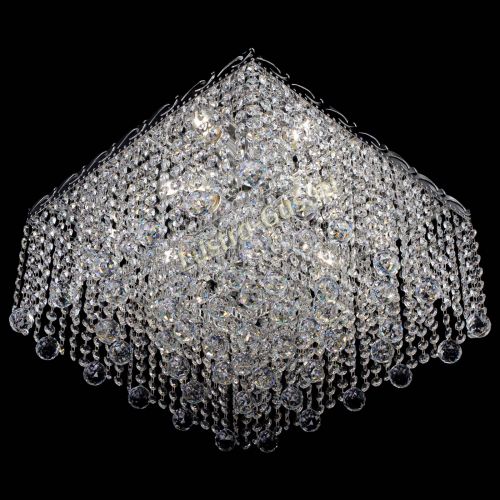 Люстра Квадрат гамма шар 30 мм длинная в Магнитогорске Гусь Хрустальный