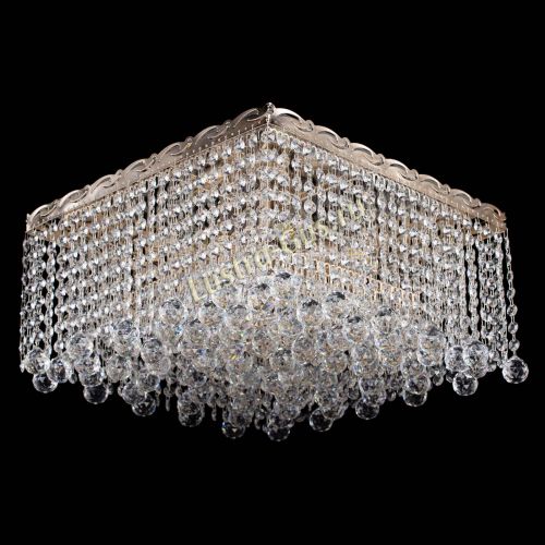 Люстра Квадрат гамма шар 30 мм длинная в Магнитогорске Гусь Хрустальный