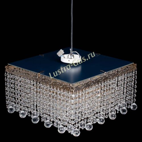 Люстра Квадрат гамма шар 30 мм длинная в Магнитогорске Гусь Хрустальный