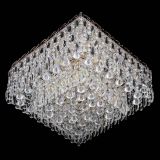 Люстра Квадрат Каскад с пластинками в Магнитогорске