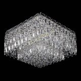 Люстра Квадрат Каскад с пластинками в Магнитогорске