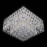 Люстра Квадрат Каскад с пластинками в Магнитогорске