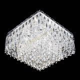 Люстра Квадрат Каскад с пластинками в Магнитогорске