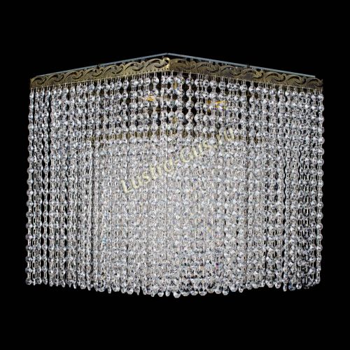 Люстра Квадрат Оптикон плюс под бронзу в Магнитогорске Гусь Хрустальный