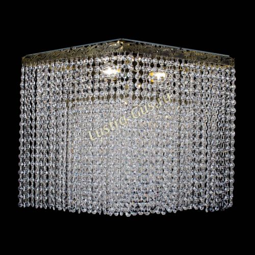 Люстра Квадрат Оптикон плюс под бронзу в Магнитогорске Гусь Хрустальный