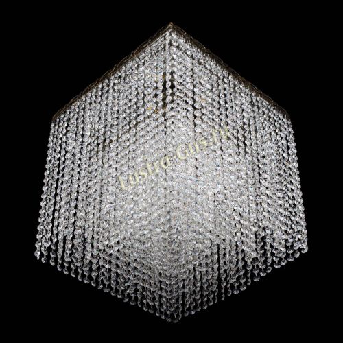 Люстра Квадрат Оптикон плюс под бронзу в Магнитогорске Гусь Хрустальный