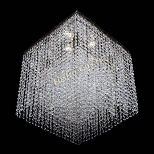 Люстра Квадрат Оптикон плюс под бронзу в Магнитогорске Гусь Хрустальный