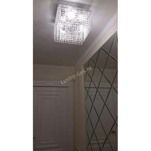 Люстра Квадрат Оптикон в Магнитогорске Гусь Хрустальный