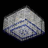 Люстра Квадрат Оптикон, диаметр - 300 мм, цвет - серебро, Люстры Гусь Хрустальный Люстра Квадрат Оптикон, диаметр - 300 мм, цвет - серебро, Люстры Гусь Хрустальный