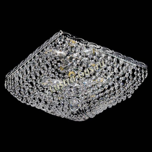 Люстра Квадрат Сетка в Магнитогорске Гусь Хрустальный