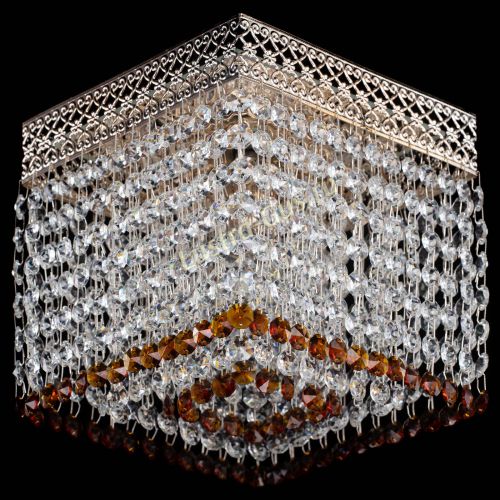 Люстра Квадрат Венеция №1 чайная в Магнитогорске Гусь Хрустальный