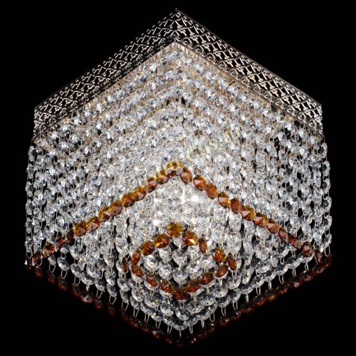 Люстра Квадрат Венеция №1 чайная в Магнитогорске Гусь Хрустальный