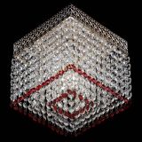 Люстра Квадрат Венеция №1 красная в Магнитогорске Люстра Квадрат Венеция №1 красная в Магнитогорске