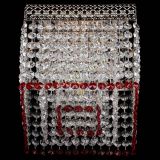 Люстра Квадрат Венеция №1 красная в Магнитогорске Люстра Квадрат Венеция №1 красная в Магнитогорске