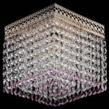 Люстра Квадрат Венеция №1 розовая в Магнитогорске