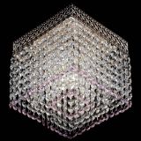 Люстра Квадрат Венеция №1 розовая в Магнитогорске