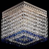 Люстра Квадрат Венеция №1 синяя в Магнитогорске