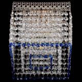 Люстра Квадрат Венеция №1 синяя в Магнитогорске