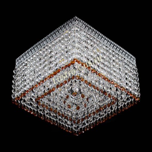 Люстра Квадрат Венеция №3 чайная в Магнитогорске Гусь Хрустальный