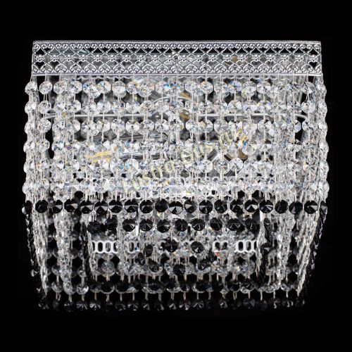 Люстра Квадрат Венеция №3 черная в Магнитогорске Гусь Хрустальный