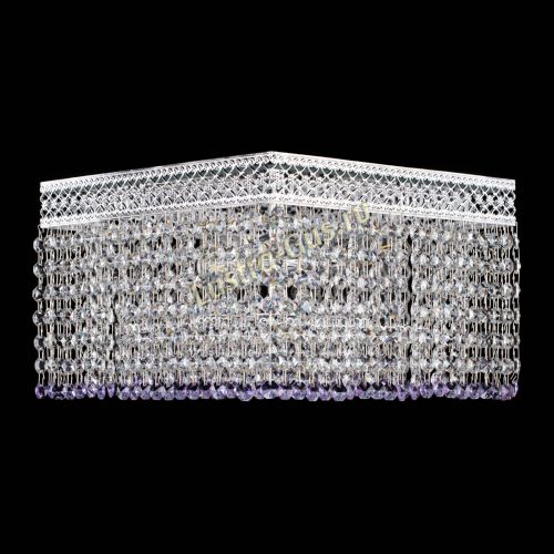 Люстра Квадрат Венеция №3 фиолетовая в Магнитогорске Люстра Квадрат Венеция №3 фиолетовая в Магнитогорске