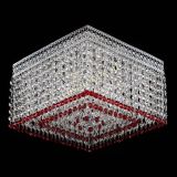 Люстра Квадрат Венеция №3 красная в Магнитогорске Люстра Квадрат Венеция №3 красная в Магнитогорске