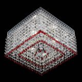 Люстра Квадрат Венеция №3 красная в Магнитогорске Люстра Квадрат Венеция №3 красная в Магнитогорске