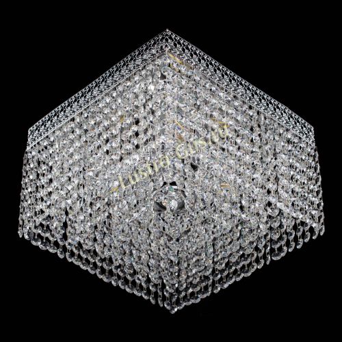 Люстра Квадрат Венеция №3 в Магнитогорске Гусь Хрустальный