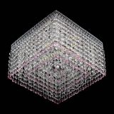 Люстра Квадрат Венеция №3 розовая в Магнитогорске Люстра Квадрат Венеция №3 розовая в Магнитогорске