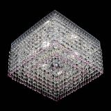 Люстра Квадрат Венеция №3 розовая в Магнитогорске Люстра Квадрат Венеция №3 розовая в Магнитогорске