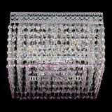 Люстра Квадрат Венеция №3 розовая в Магнитогорске Люстра Квадрат Венеция №3 розовая в Магнитогорске