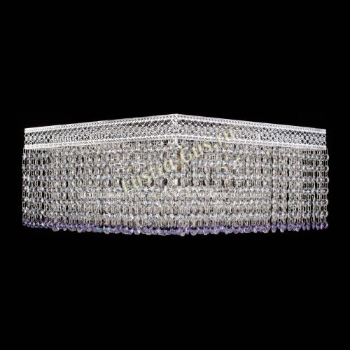 Люстра Квадрат Венеция №5 фиолетовая в Магнитогорске Люстра Квадрат Венеция №5 фиолетовая в Магнитогорске