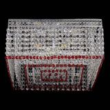 Люстра Квадрат Венеция №5 красная в Магнитогорске Люстра Квадрат Венеция №5 красная в Магнитогорске