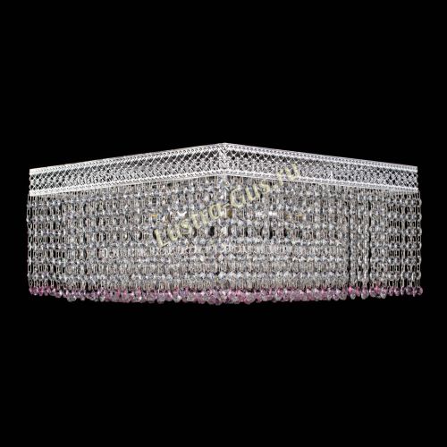 Люстра Квадрат Венеция №5 розовая в Магнитогорске Люстра Квадрат Венеция №5 розовая в Магнитогорске