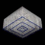 Люстра Квадрат Венеция №5 синяя в Магнитогорске