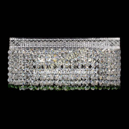 Люстра Квадрат Венеция №5 зеленая в Магнитогорске Гусь Хрустальный