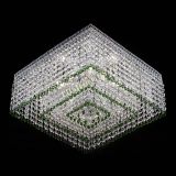 Люстра Квадрат Венеция №5 зеленая в Магнитогорске