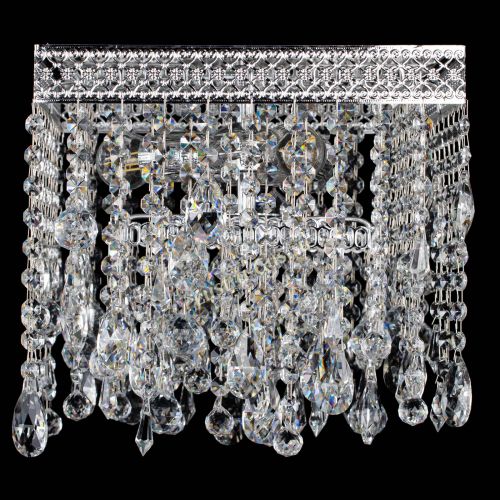 Люстра Квадрат Венеция капель №3 в Магнитогорске Гусь Хрустальный