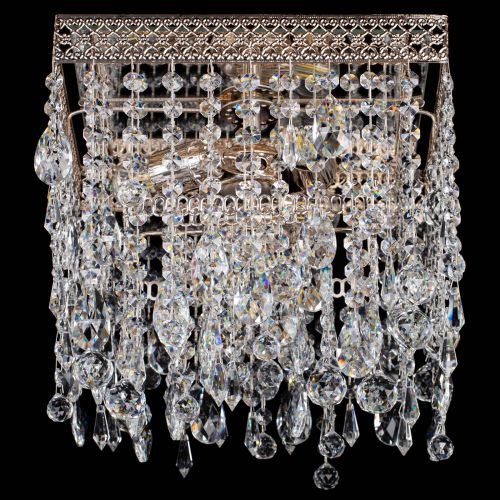 Люстра Квадрат Венеция капель №3 в Магнитогорске Гусь Хрустальный