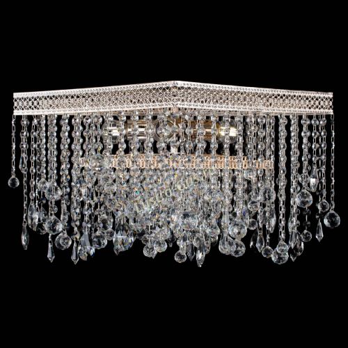 Люстра Квадрат Венеция капель №5 в Магнитогорске Гусь Хрустальный