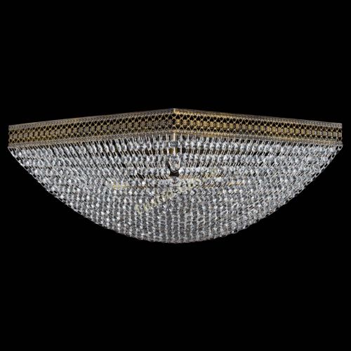 Люстра Квадрат Венеция сетка №3 под бронзу в Магнитогорске Гусь Хрустальный