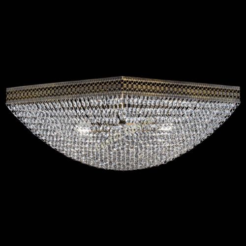 Люстра Квадрат Венеция сетка №3 под бронзу в Магнитогорске Гусь Хрустальный