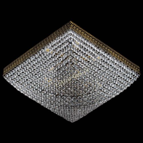 Люстра Квадрат Венеция сетка №3 под бронзу в Магнитогорске Гусь Хрустальный