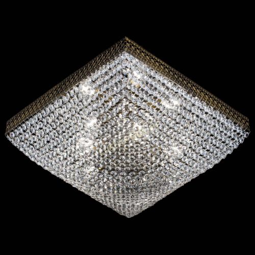 Люстра Квадрат Венеция сетка №3 под бронзу в Магнитогорске Гусь Хрустальный