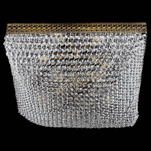 Люстра Квадрат Венеция сетка №3 под бронзу в Магнитогорске Гусь Хрустальный