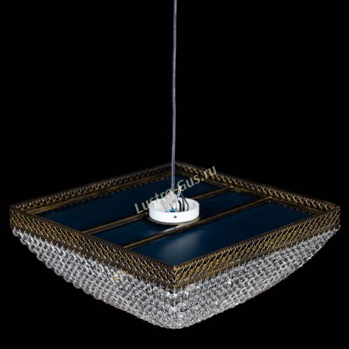 Люстра Квадрат Венеция сетка №3 под бронзу в Магнитогорске Гусь Хрустальный