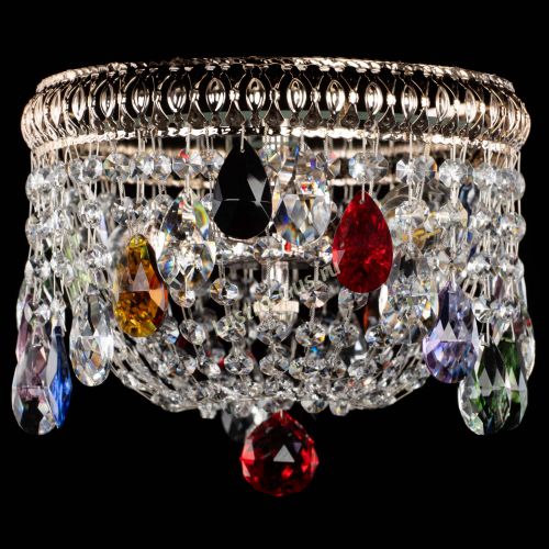 Люстра Лацио №2 разноцветная в Магнитогорске Гусь Хрустальный